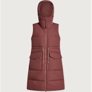 Varley Irving Long Down Vest NWT
